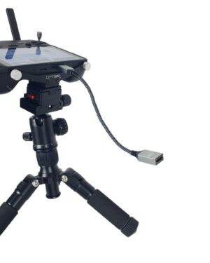 Alternative view of Кабель Адаптер mini-HDMI (1-Прямий Горизонтально Male) – HDMI (прямий Female)  20 см для пультів з портами mini-HDMI (KT_00131)