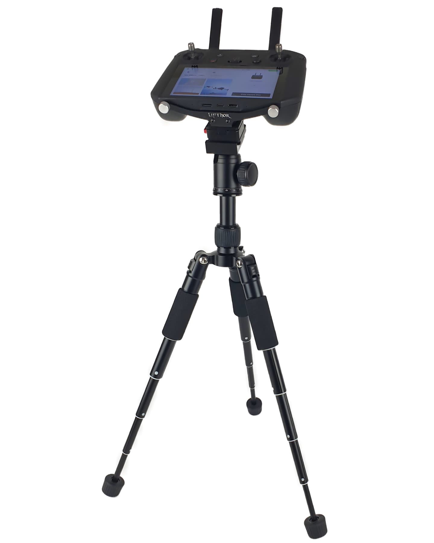 Штатив алюмінієвий Mini Tripod Titanium з кульовою головкою на 360 градусів для пультів DJI та інших (KT_00068) - Зображення 2